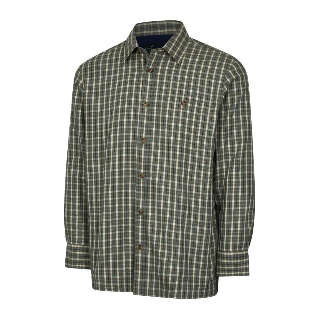 New Forest Premium Fleece Lined Shirt Earthy Men's Hemp