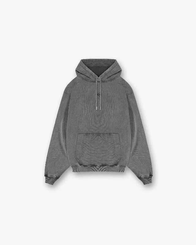 247 Oversized Hoodie - Pewter Traditional Men's Wool