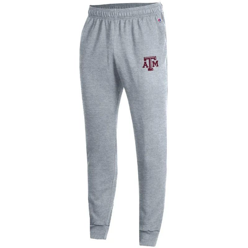 Texas A&M Men's Champion Jogger Sweatpants Polished Men's Silk