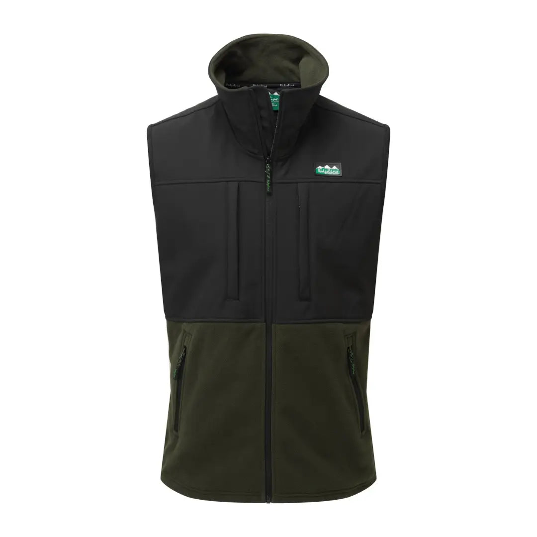 Ridgeline Hybrid Fleece Gilet Monochromatic Office Style