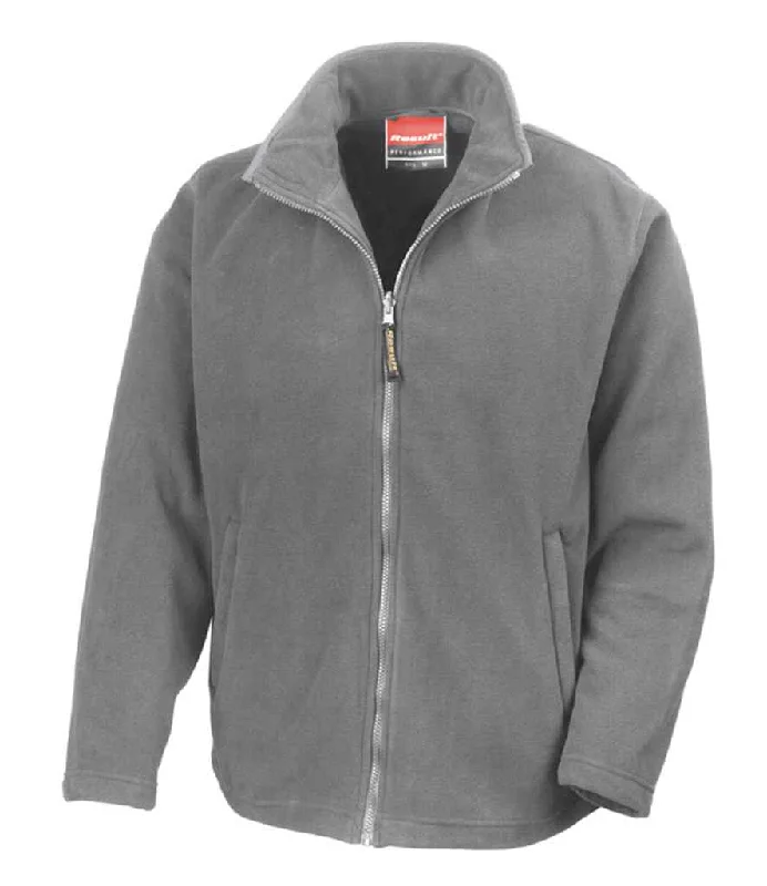 Result Horizon High Grade Micro Fleece Jacket | Dove Grey Laid