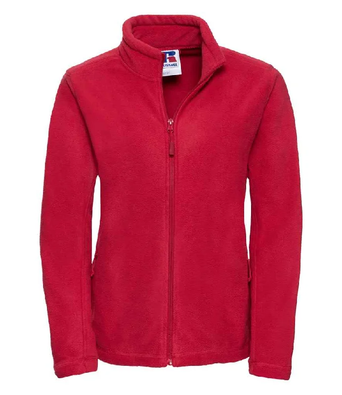 Russell Ladies Outdoor Fleece | Classic Red Organic