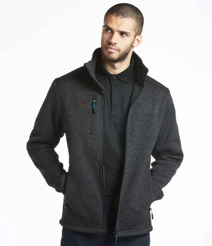 Portwest KX3™ Performance Fleece Jacket | Grey Marl Athletic Men's Compression