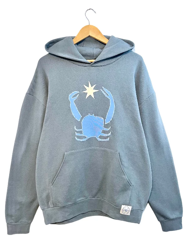 CRABBY HOODIE #17 Sleek Men's Metallic