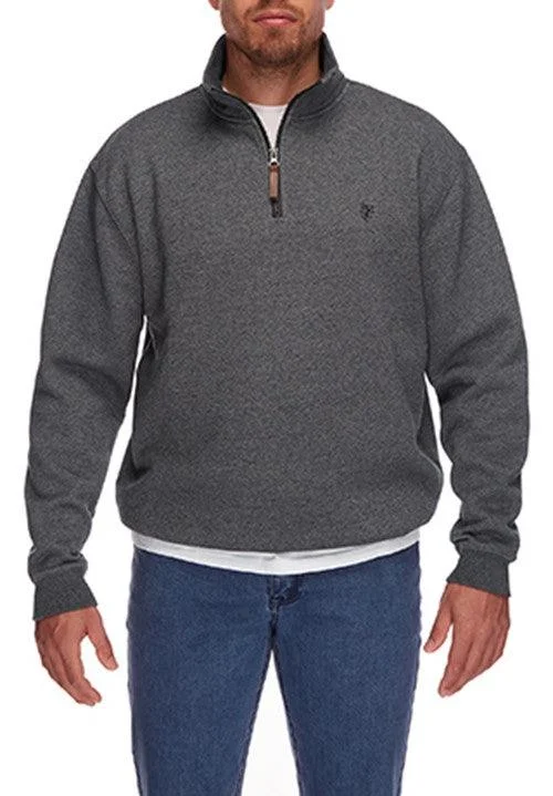 Stirling -  Zip front Polo Sweat Unique Men's Patch