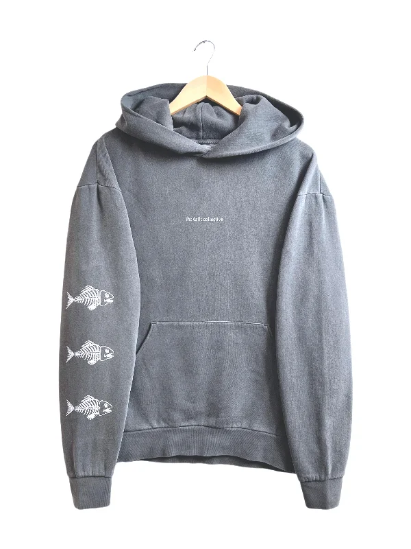 FISH BONEZ HOODIE Artistic Men's Hand