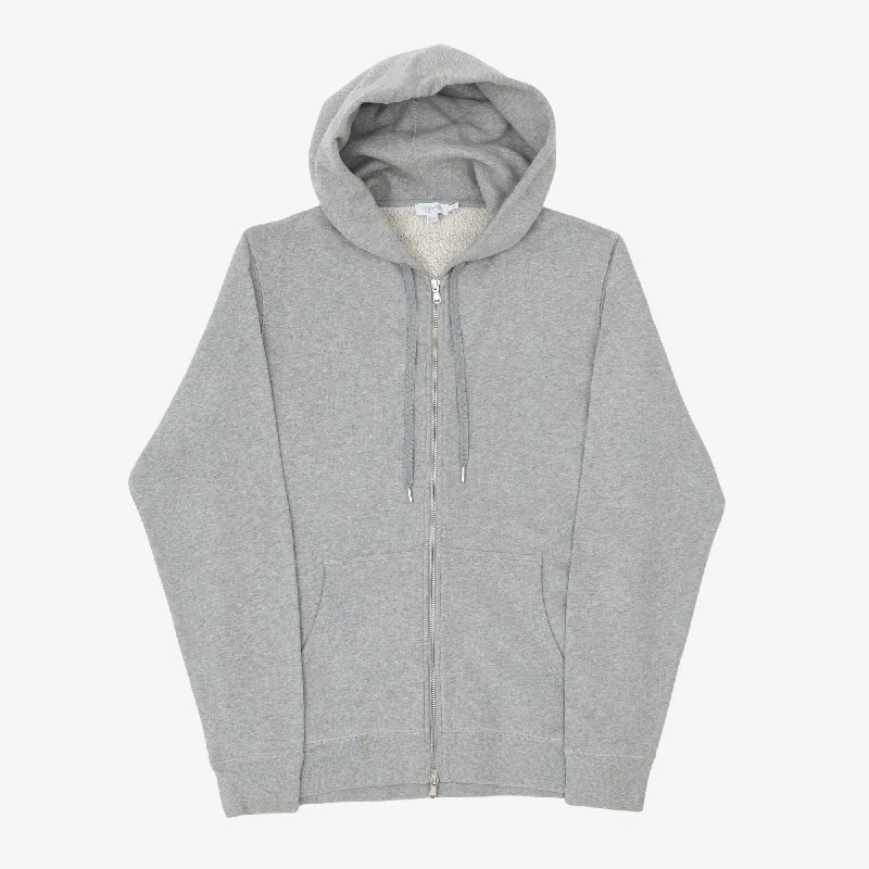 Loopback Zip Hoodie Masculine Men's 