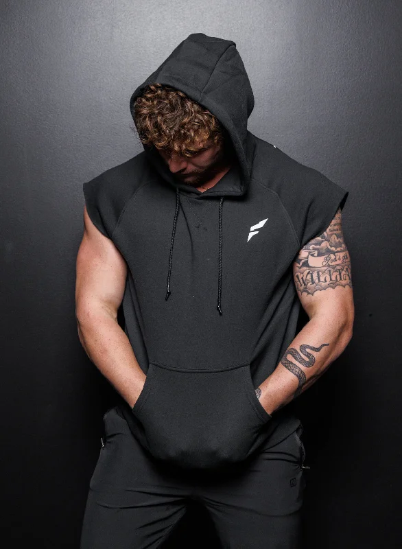 UDTC SLEEVELESS SWEATSHIRT - BLACK Masculine Men's 