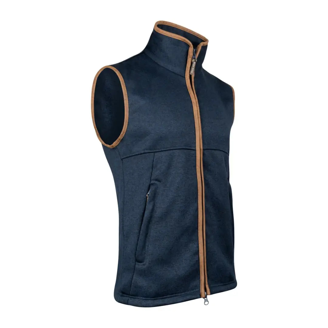 Jack Pyke Melange Fleece Gilet Navy Streetwear Style