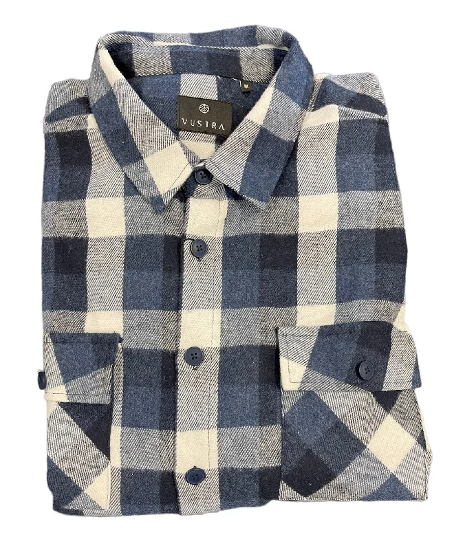 HEAVY DUTY FLANNEL - BLUE Cool Men's Skate