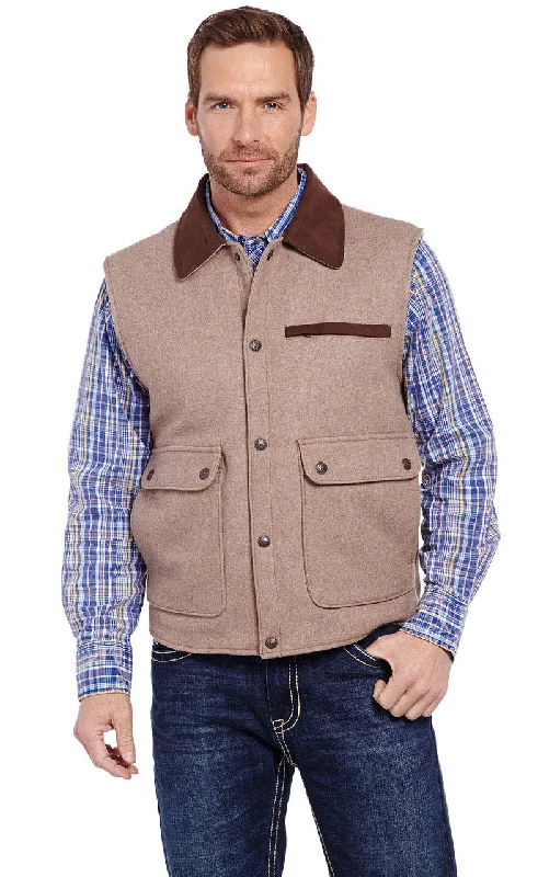 Cripple Creek Tan Vest/CR38066/Color18 Masculine Men's 