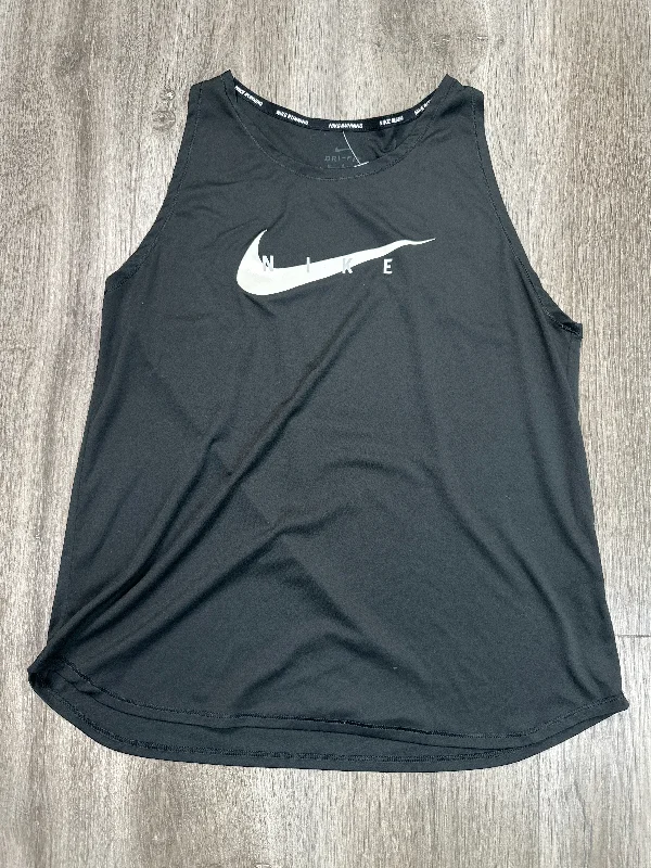 Athletic Tank Top By Nike Apparel In Black, Size: M Dynamic Men's High