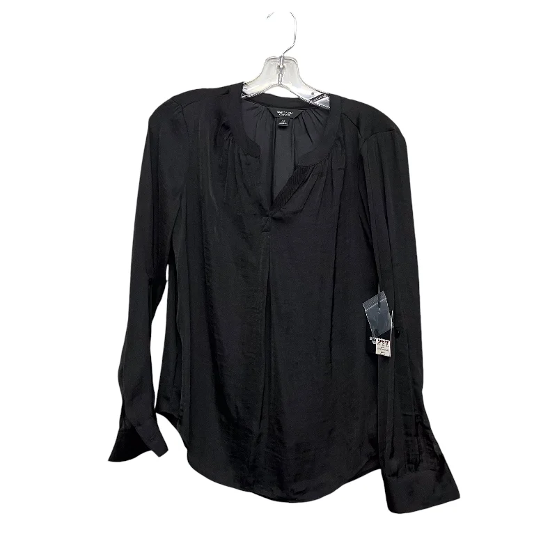 Top Ls By Simply Vera In Black, Size:Xs Tough Men's Tactical