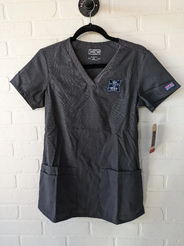 Scrub Top Sleeve By Cherokee  Size: Xs Trendy Men's Scandinavian