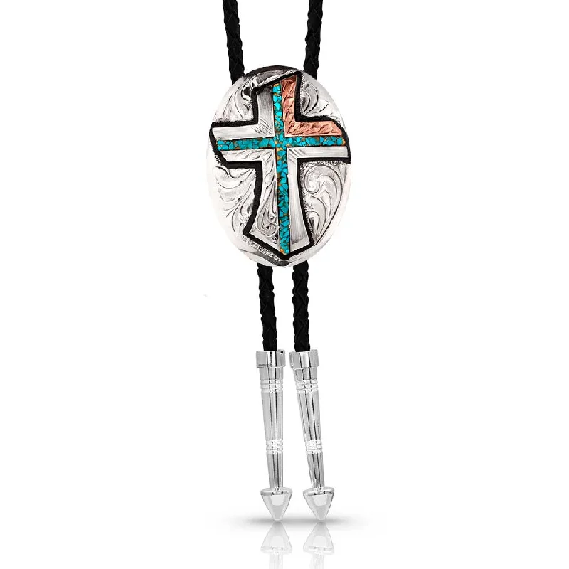 Montana Silversmiths Bolo Tie/BT4779 Polished Men's Satin