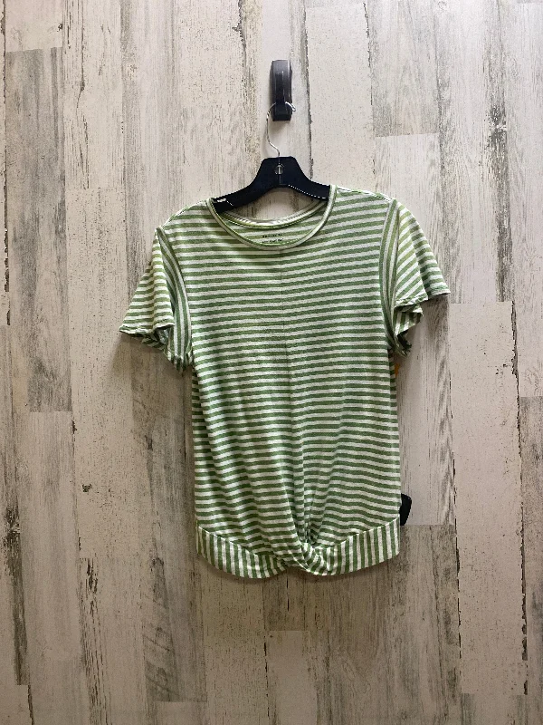 Top Short Sleeve By Banana Republic  Size: M Confident Men's Power