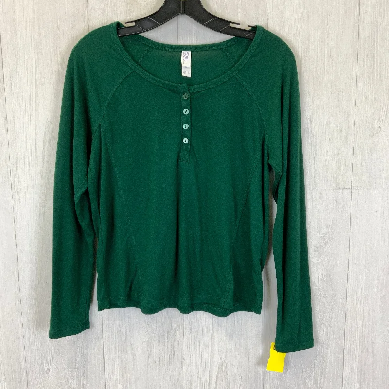 Top Long Sleeve Basic By Stars Above In Green, Size: Xs Traditional Men's Country