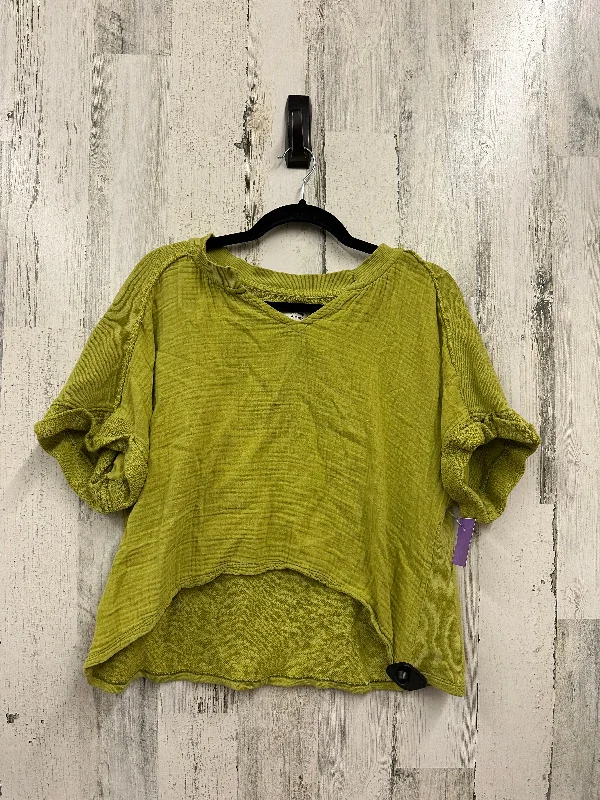 Top Short Sleeve Basic By Saturday/sunday  Size: S Earthy Men's Sustainable 