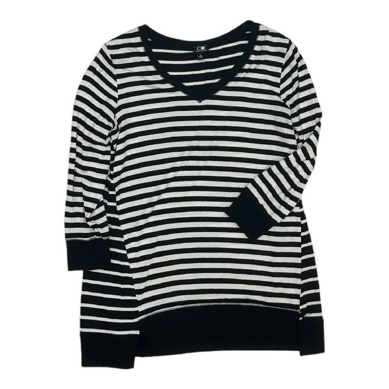 Top Ls By Cable And Gauge In Striped Pattern, Size:M Minimalist Men's Casual 