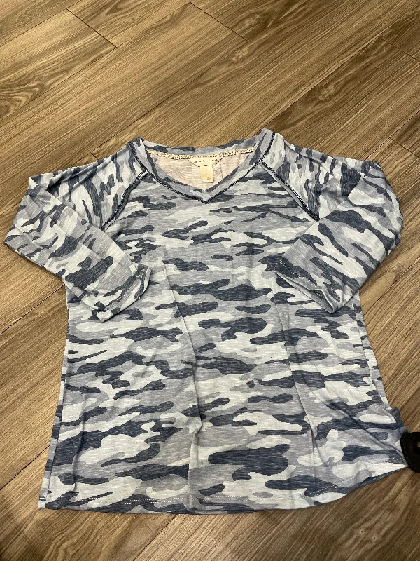 Top Short Sleeve By Christopher And Banks  Size: S Laid