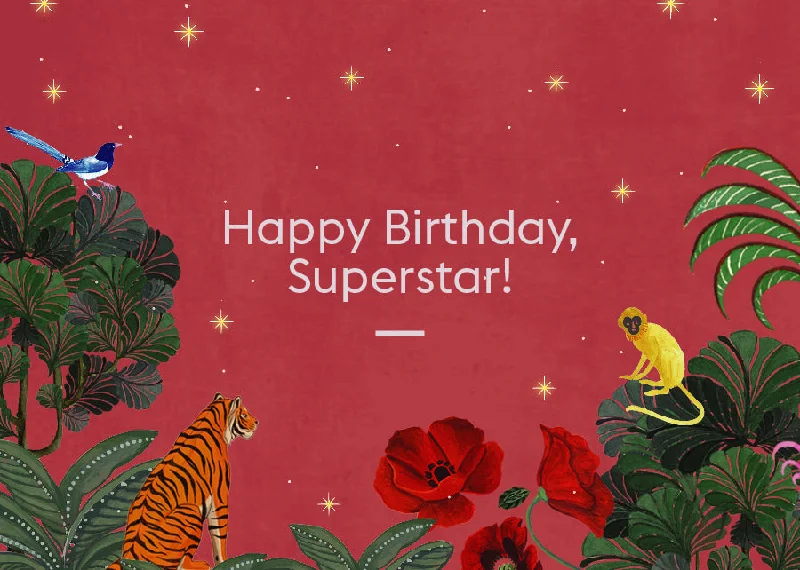 Happy Birthday Superstar Trendy Men's Bucket