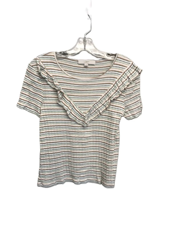 Top Short Sleeve By Loft  Size: M Youthful Men's Pop