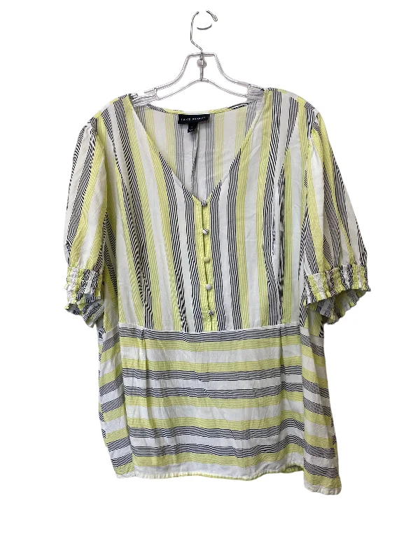 Top Short Sleeve By Lane Bryant  Size: 24 Dynamic Men's Glow