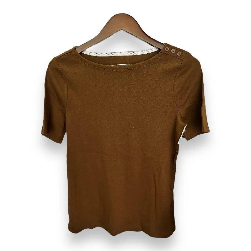 Top Short Sleeve Basic By Charter Club  Size: S Sharp Men's Italian