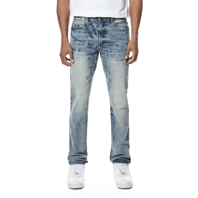 Essential Slim Denim Jeans - Marsh Blue Elegant Men's Formal 