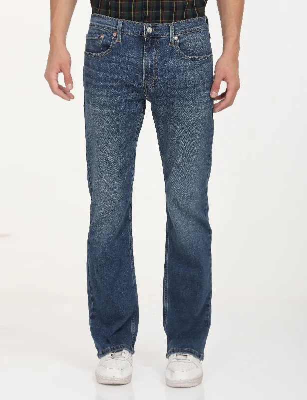 Men's 517 Bootcut Indigo Jeans Rugged Men's Outdoor 